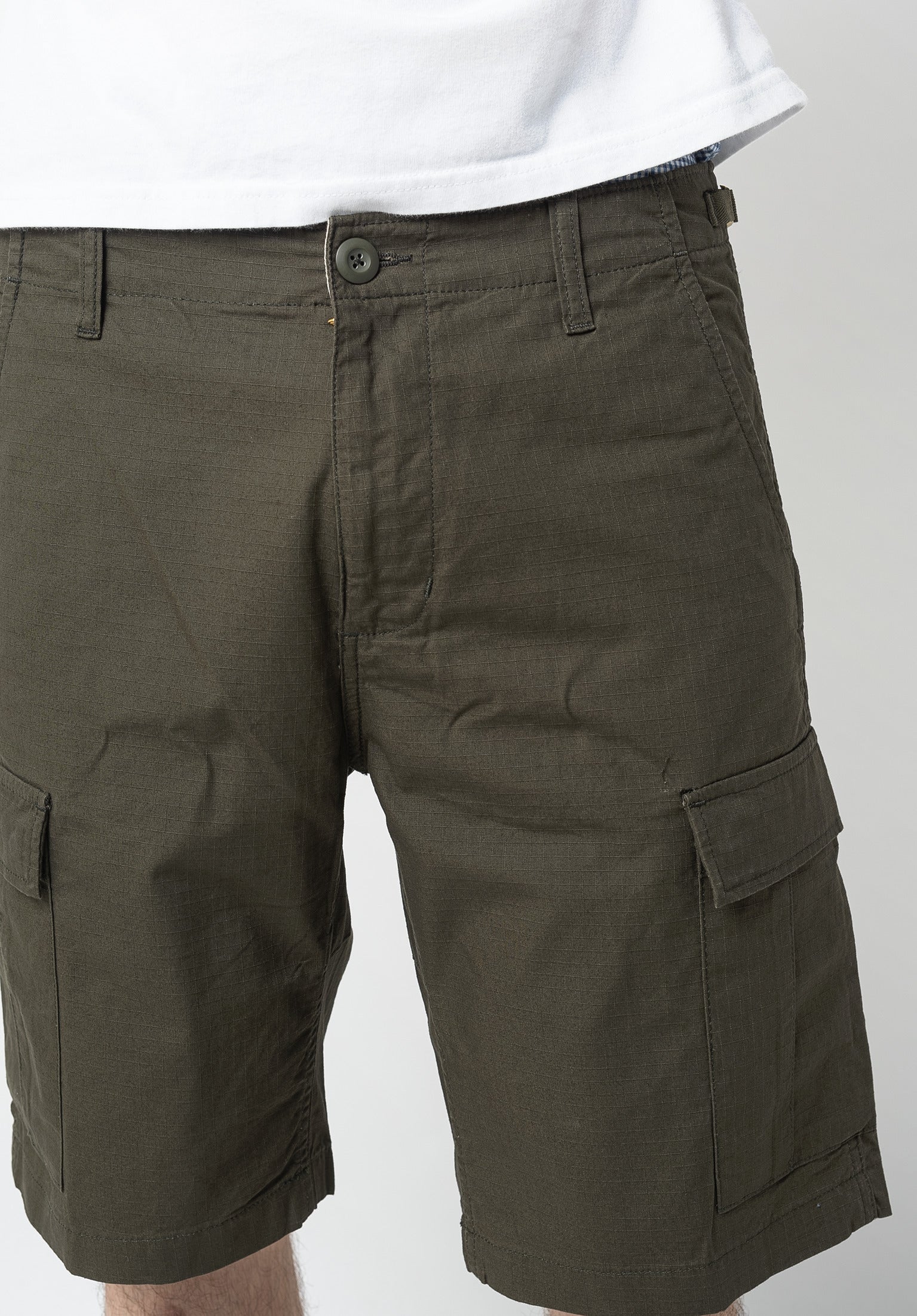 Aviation Short Carhartt WIP Cargo Shorts in cypressrinsed for c TITUS
