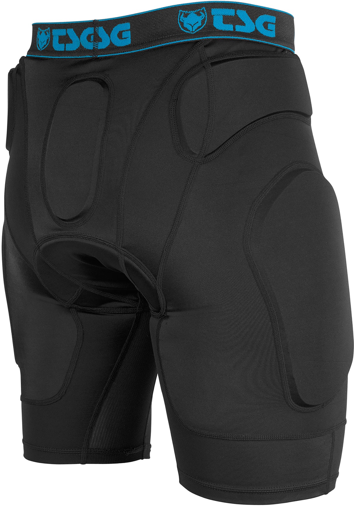 MTB Crash Pant A black Rückenansicht