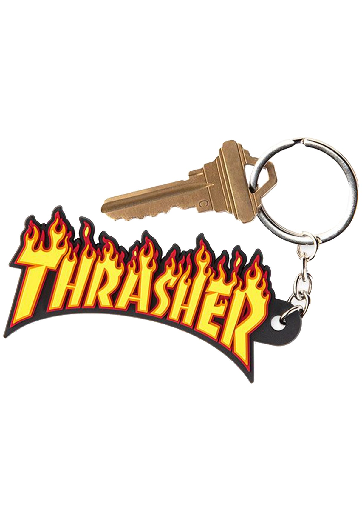 Thrasher Flame Yellow Thrasher Thrasher Magazine Flame Logo