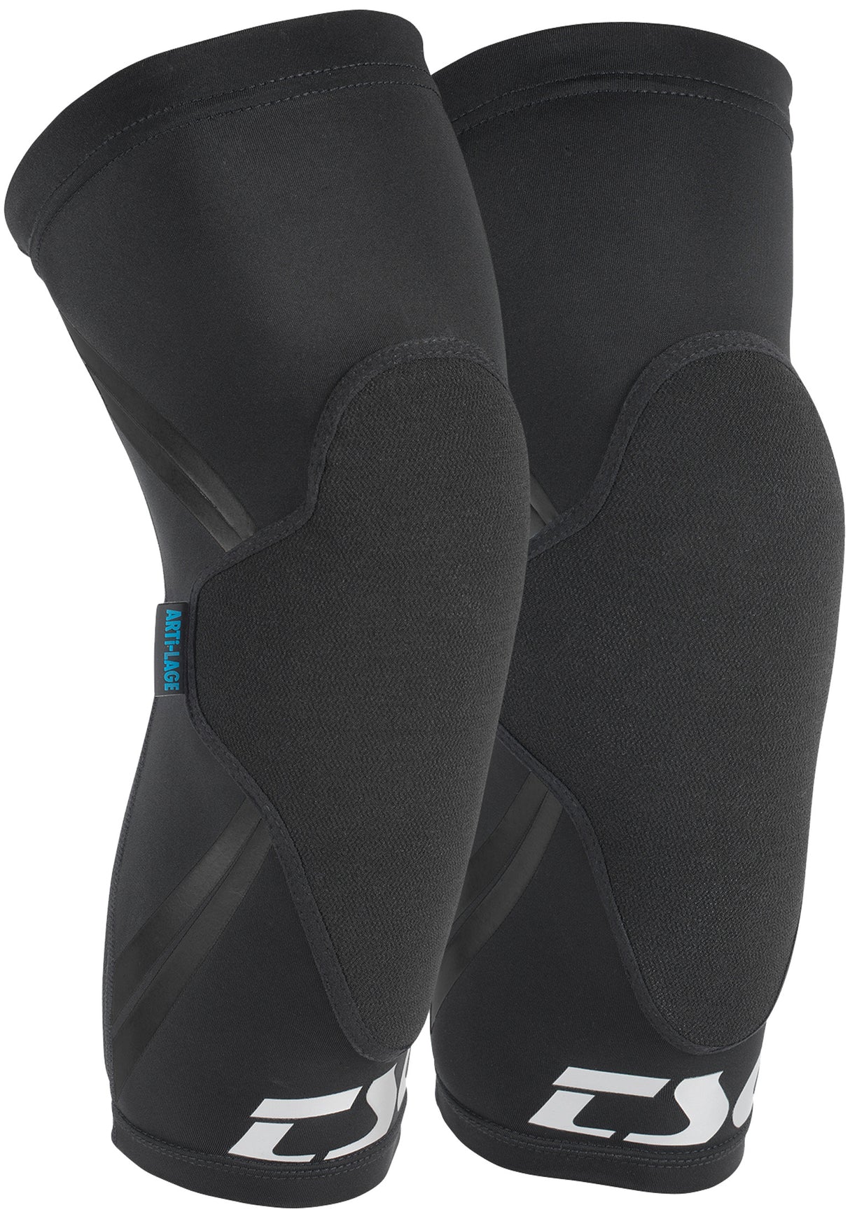 Kneesleeve Dermis A black Vorderansicht