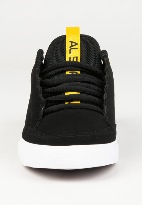 Lopez 50 Pro EV black-yellow-white Rückenansicht