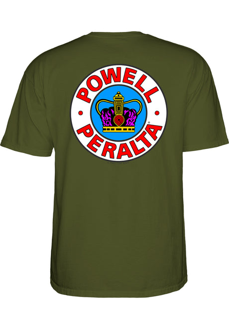 Powell-Peralta Supreme T-Shirt military-green – Detail view 1