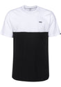 Colorblock white-black Vorderansicht