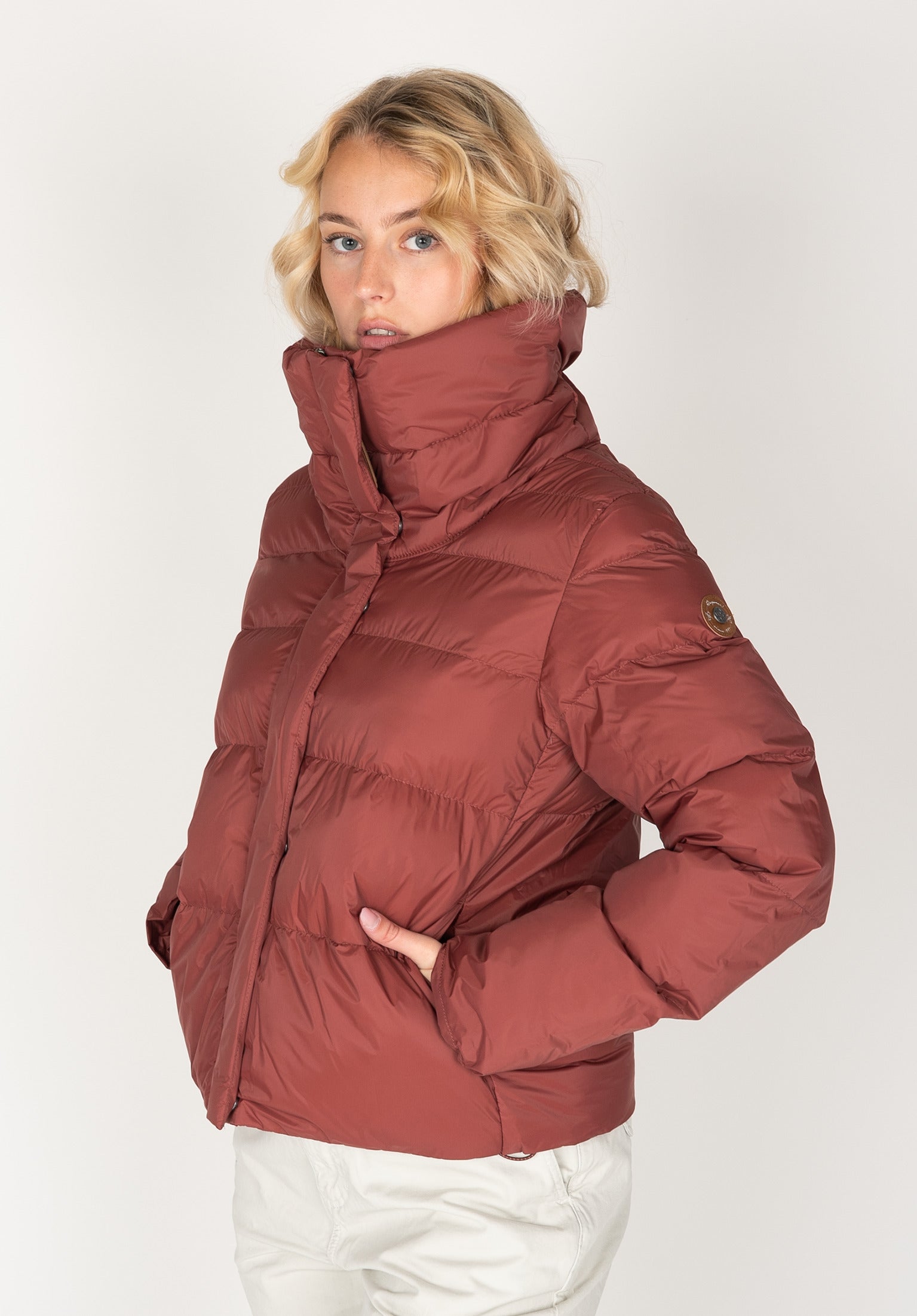 Lunis Ragwear Winter Jackets in terracotta for Women – TITUS