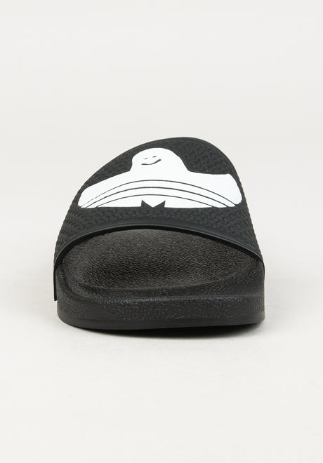 Shmoofoil Slide coreblack-white-coreblack Rückenansicht