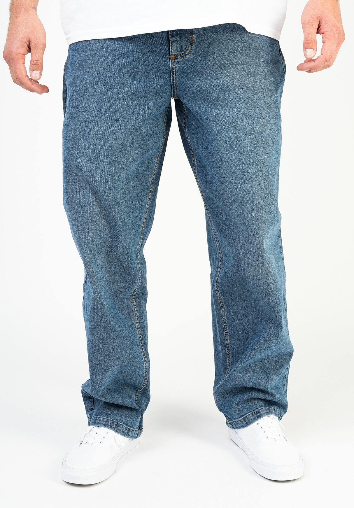 Reell Baggy Jeans Black wash : : Fashion