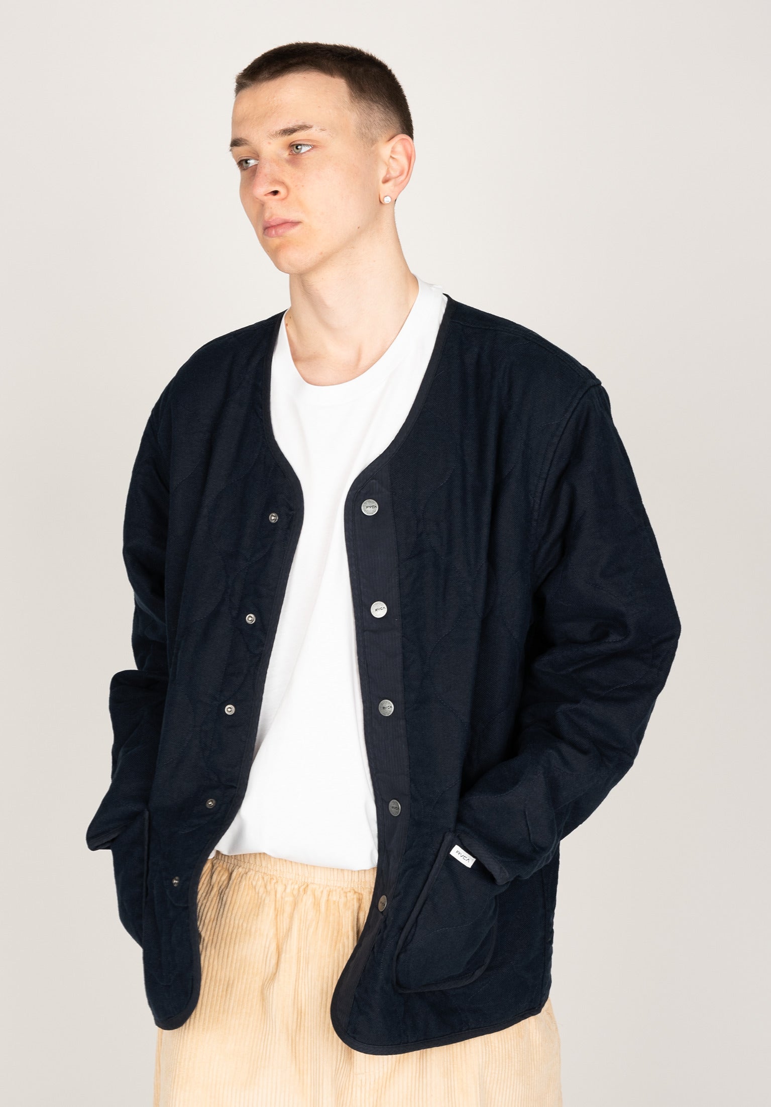 RVCA WIND AND SEA XLIGHT JACKET Mens Sport Jackets & Windbreakers