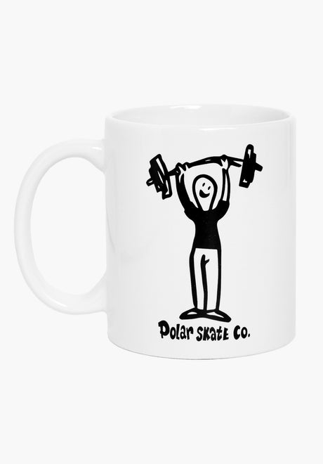 Pumping Iron Mugs white Vorderansicht