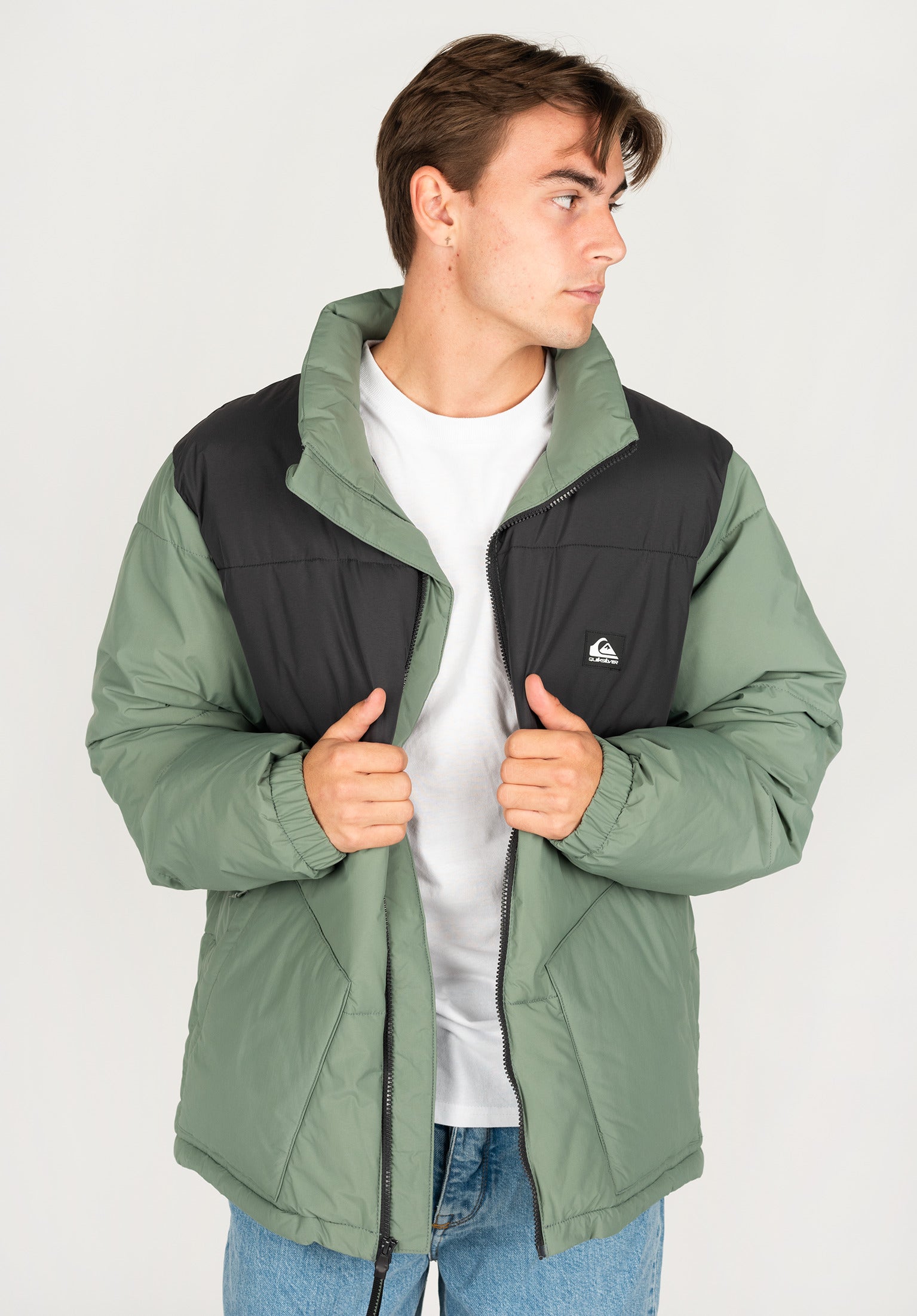 ジャケット・アウター Q Wild Mountian Quiksilver Winter Jackets in laurelwreath for men