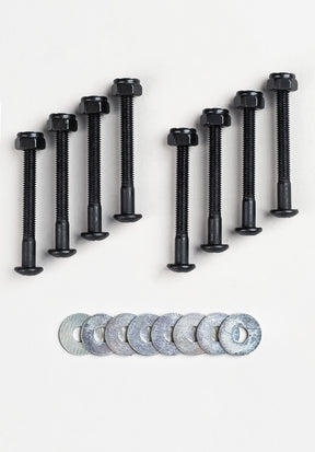 1-3/4" Kreuz Linsenkopf black Vorderansicht