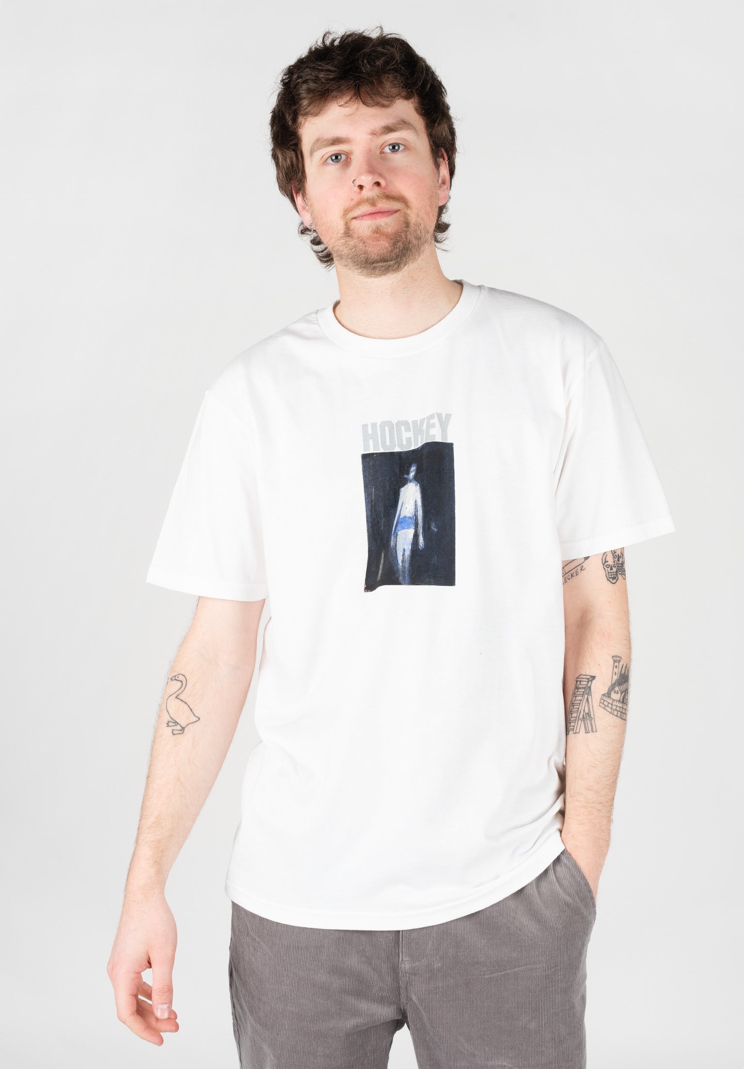 【HOCKEY】 50% OF ANXIETY TEE WHITE showimage_3ba27716-ac8f-4a30-