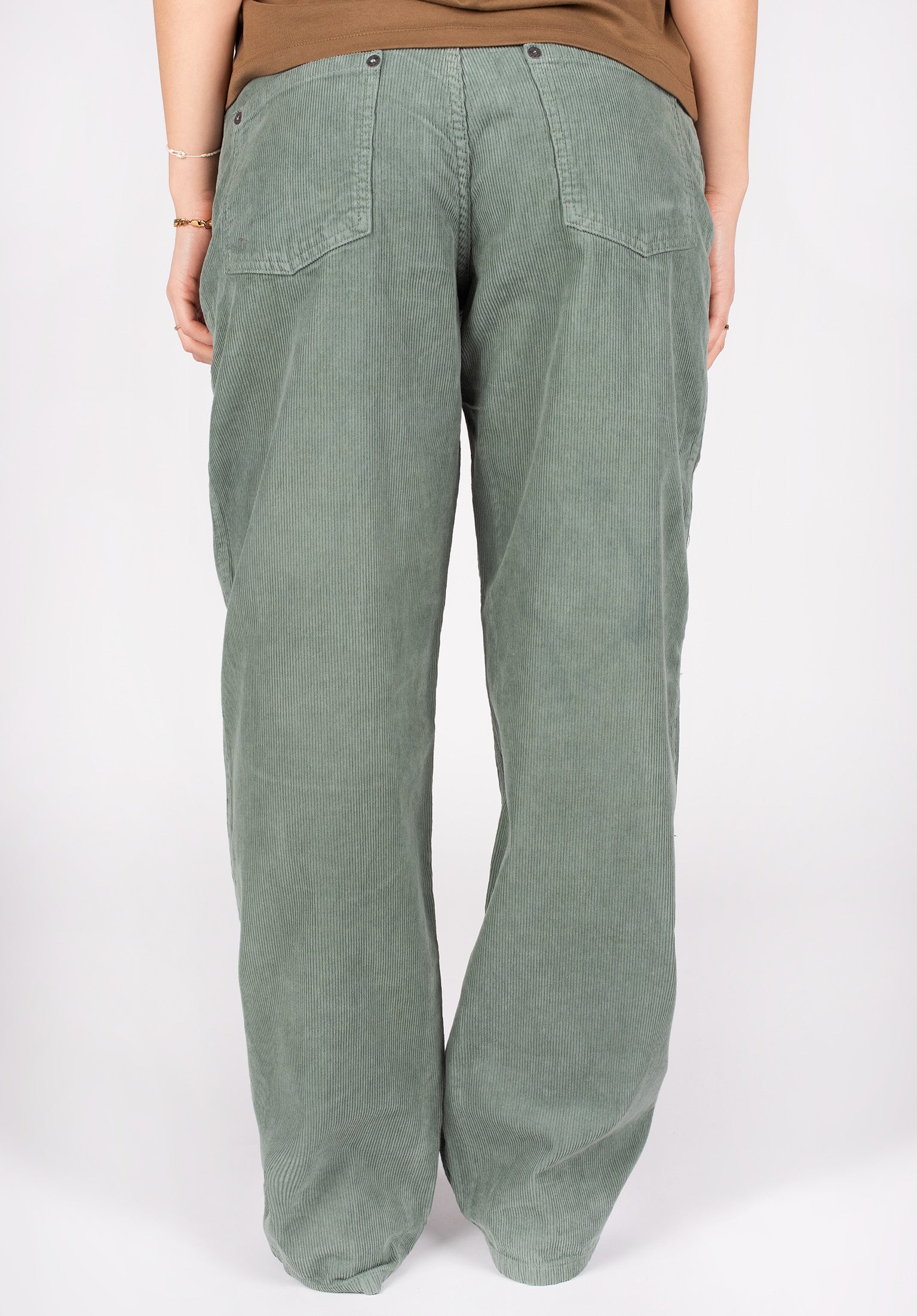 Heritage Cord RVCA Corduroy Pant in spinach for women – TITUS