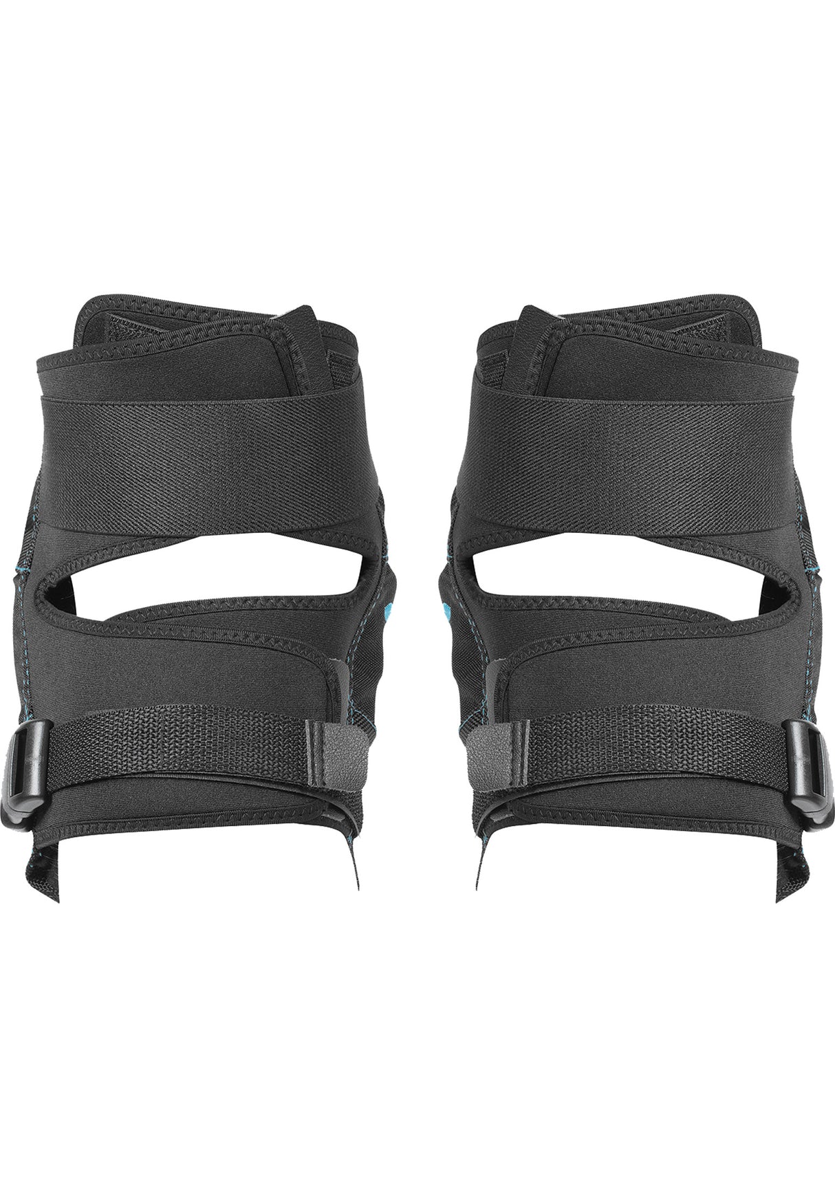 Knee Pads Force V A black Rückenansicht