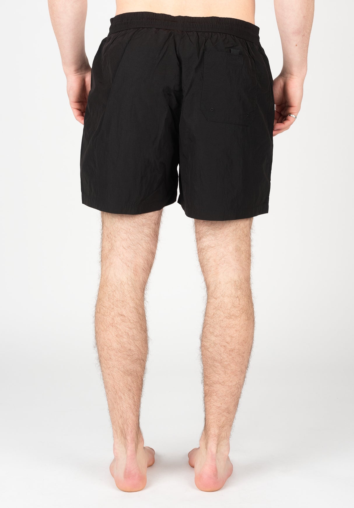 Tobes Swim Trunks black-white Close-Up1