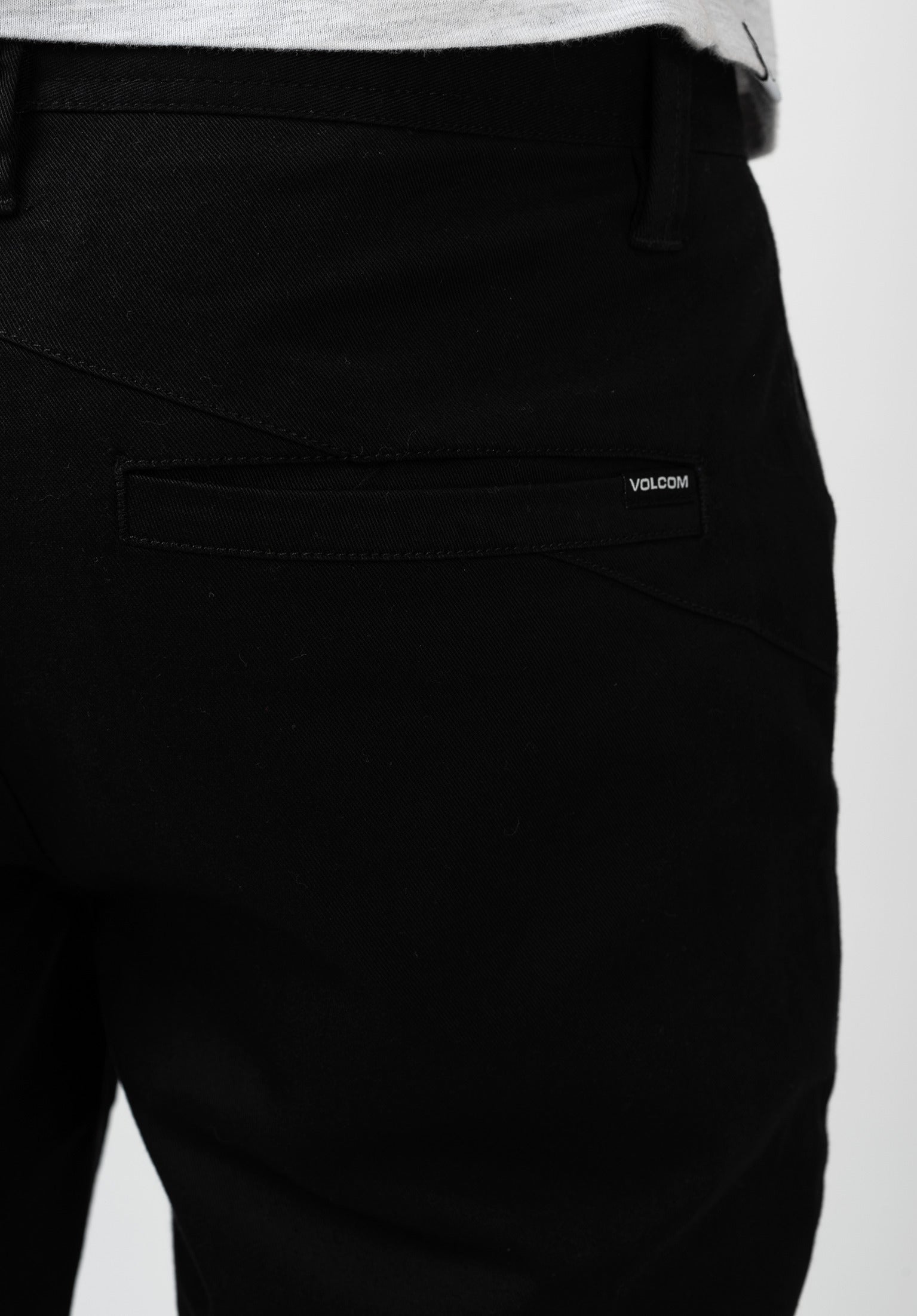 Frickin Modern Stret Volcom Chino- / Cloth pants in black