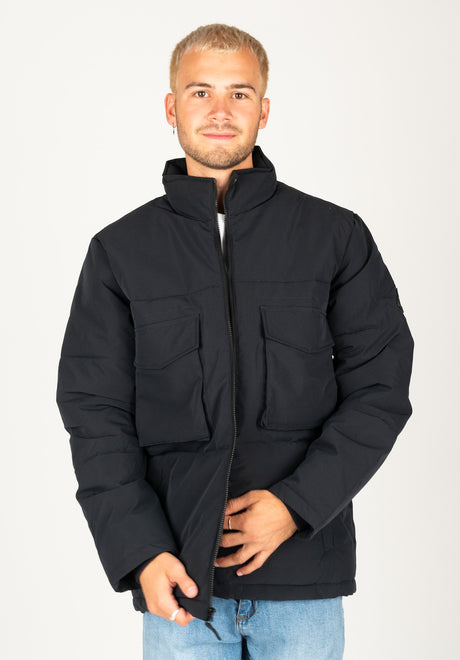 DC Shoes Concave Puffer Winter Jackets black – View 2
