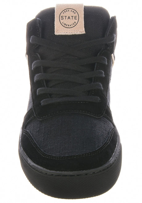 Sterling Suede-Hemp black-cement Rückenansicht