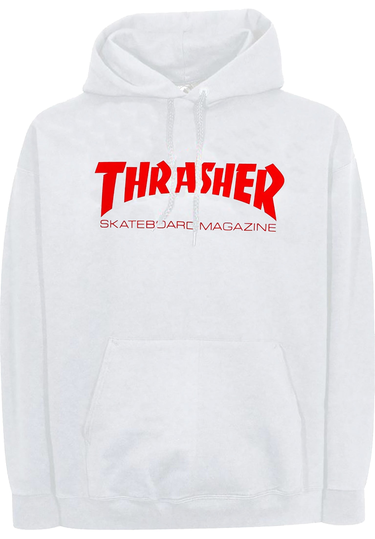 Skate Mag Thrasher Felpa con cappuccio in white red per c TITUS