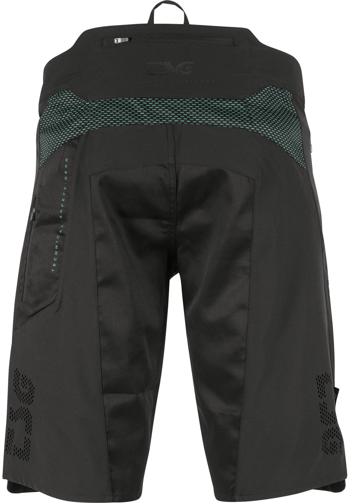 Explorer Shorts black Rückenansicht