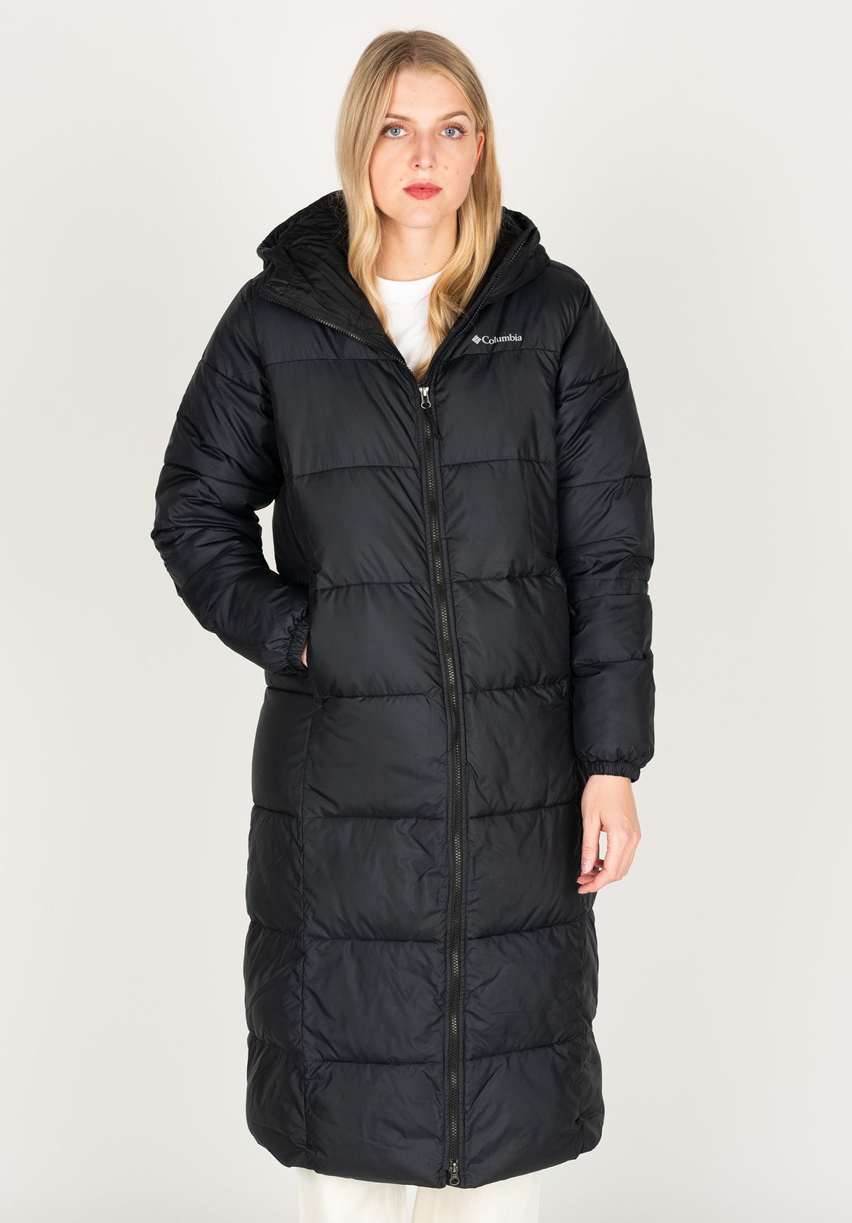 Puffect Long Columbia Winter Jackets in black for Women – TITUS