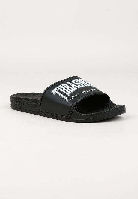 x Thrasher Slide black Vorderansicht