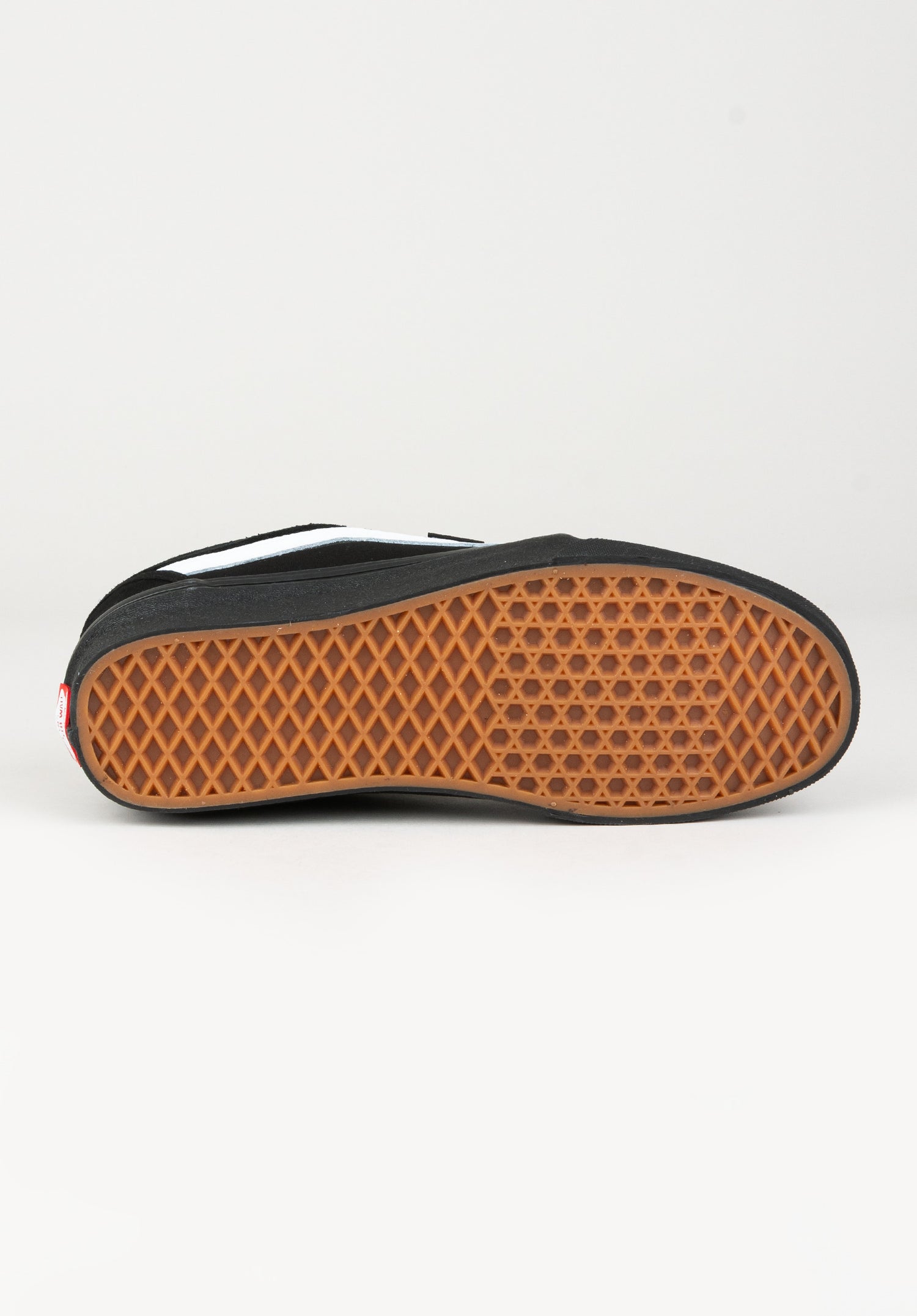 Chukka Low Sidestripe Vans Mens Shoes in black-black-white for men