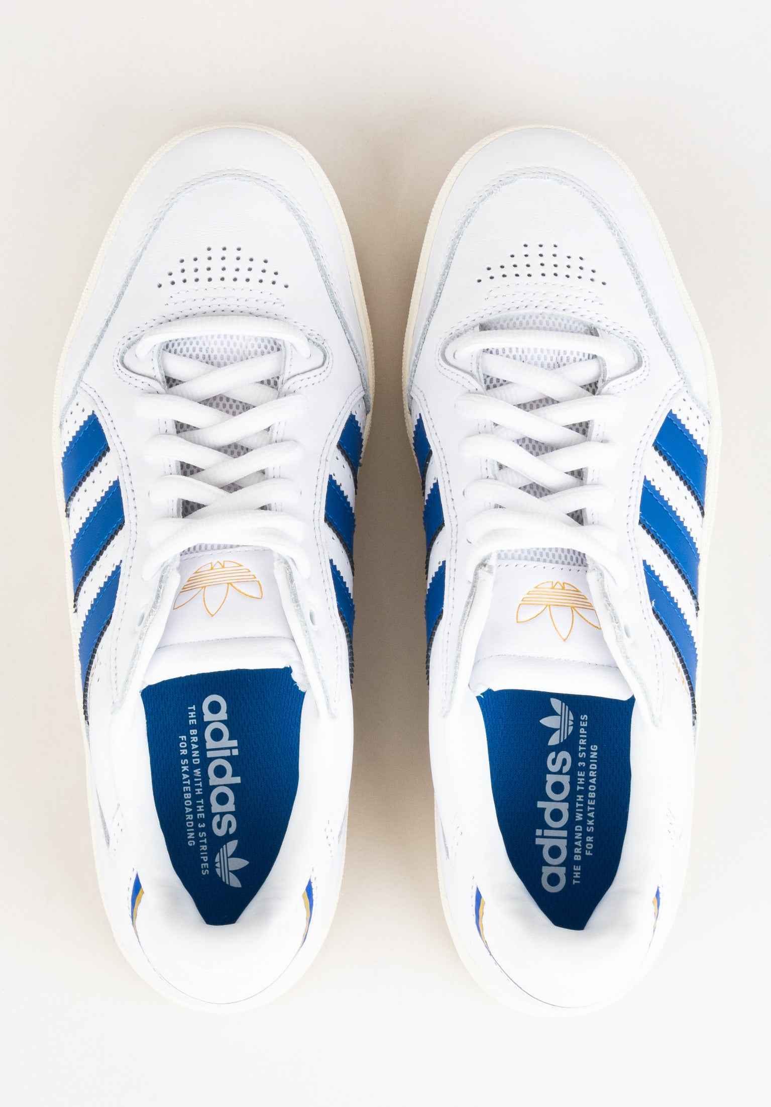Tyshawn Low adidas-skateboarding Mens Shoes in white-royalblue