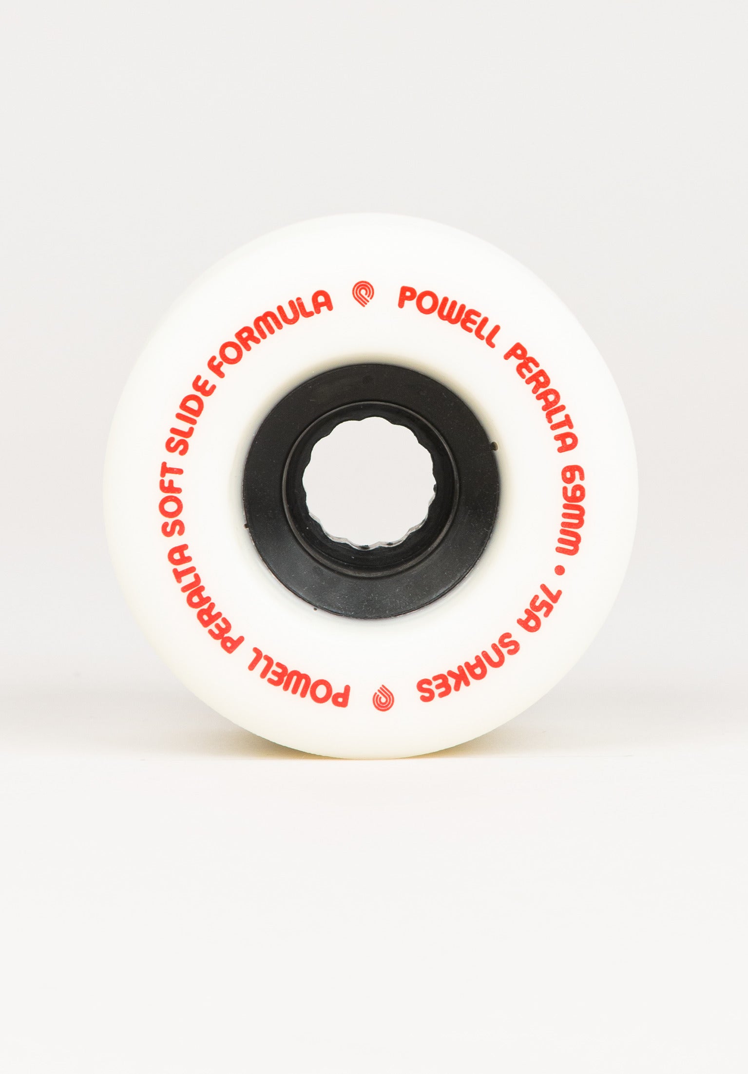 Powell Peralta Snakes 66mm 75A ホワイトウィール Powell Peralta Snakes Skateboard Wheels 66mm 75a 4pk White