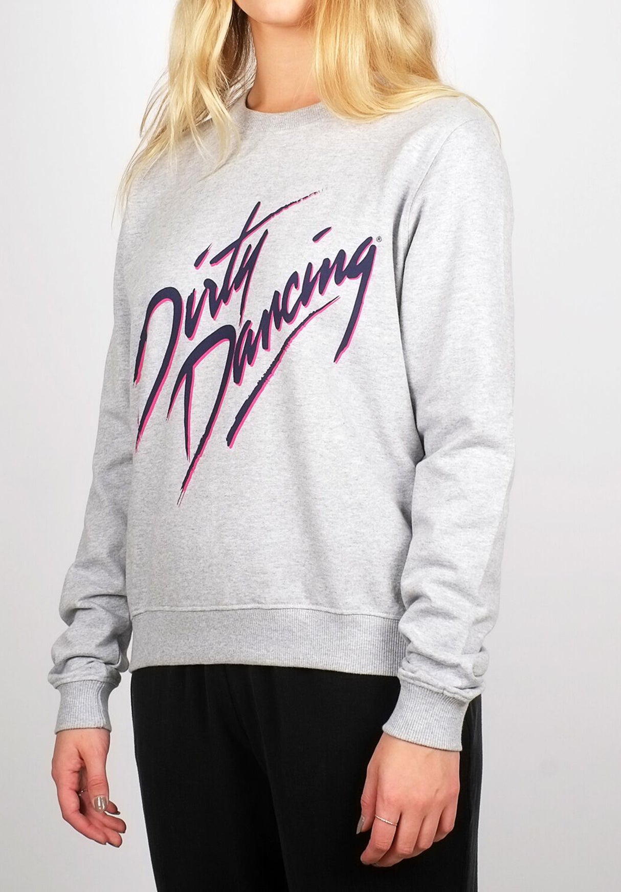 Ystad Dirty Dancing Logo greymelange Rückenansicht