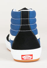 Sk8-Hi black-navy-white Seitenansicht