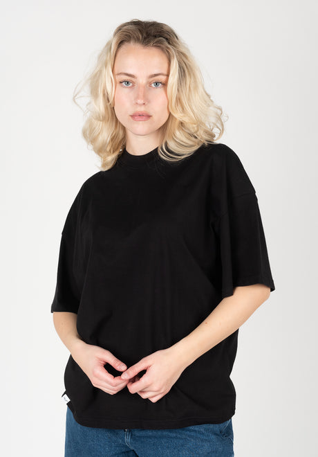 Reell Women Harper T-Shirt deepblack – Front view