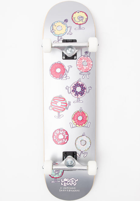 x Lousy Livin Donut silver Vorderansicht
