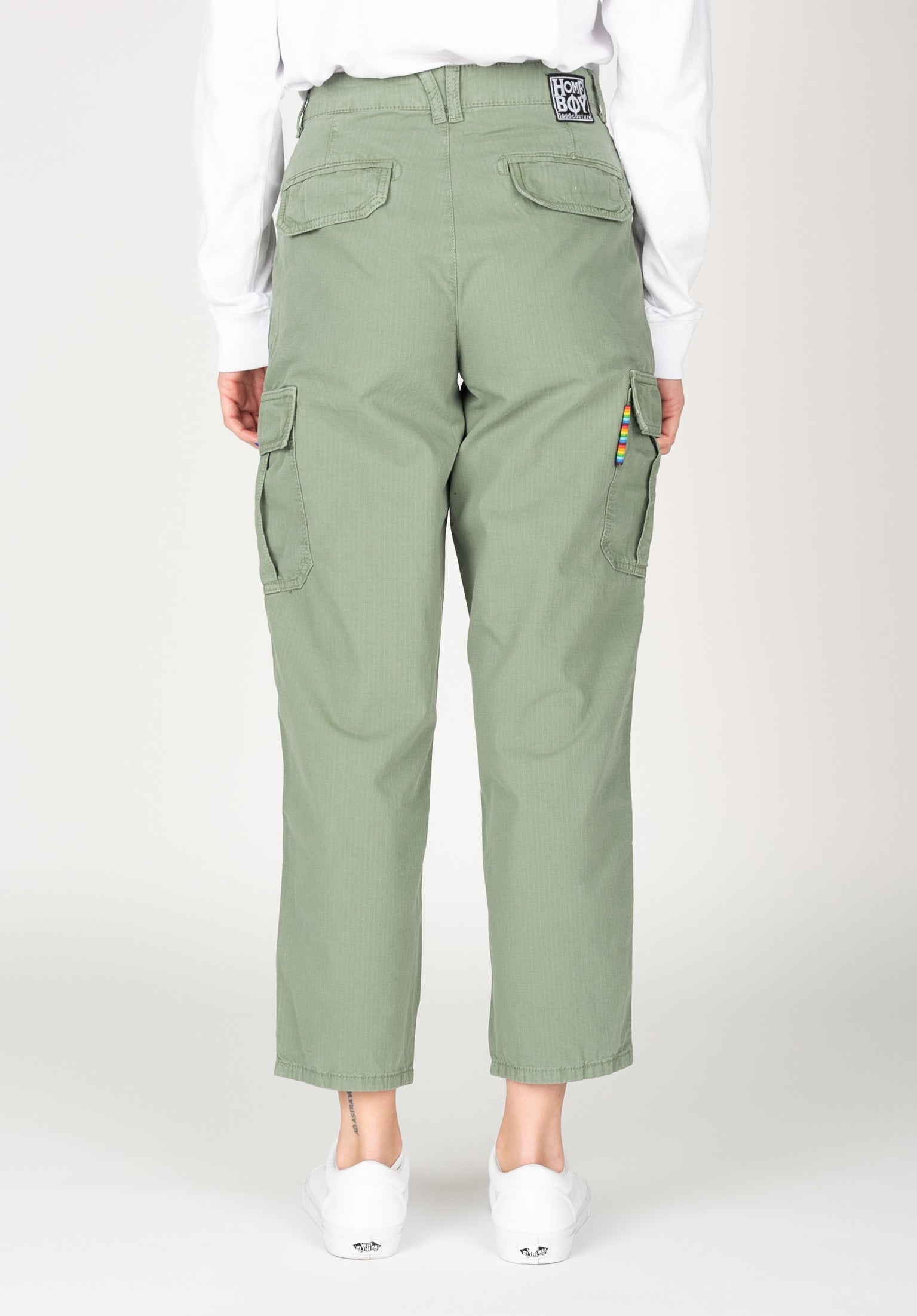 【新品未使用】BoTT COTTON CARGO PANT OLIVE X-tra Cargo Pants Homeboy Cargo-Pants in olive for women – TITUS