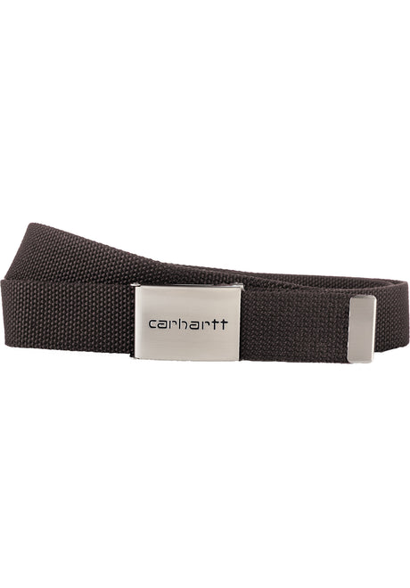Clip Belt Chrome tobacco Vorderansicht