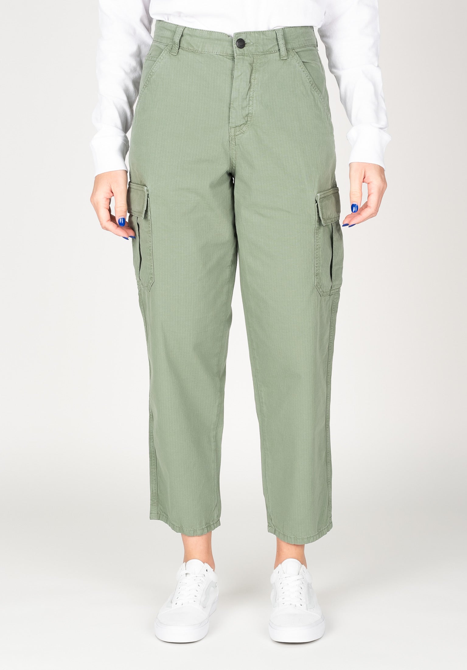 【新品未使用】BoTT COTTON CARGO PANT OLIVE X-tra Cargo Pants Homeboy Cargo-Pants in olive for women – TITUS