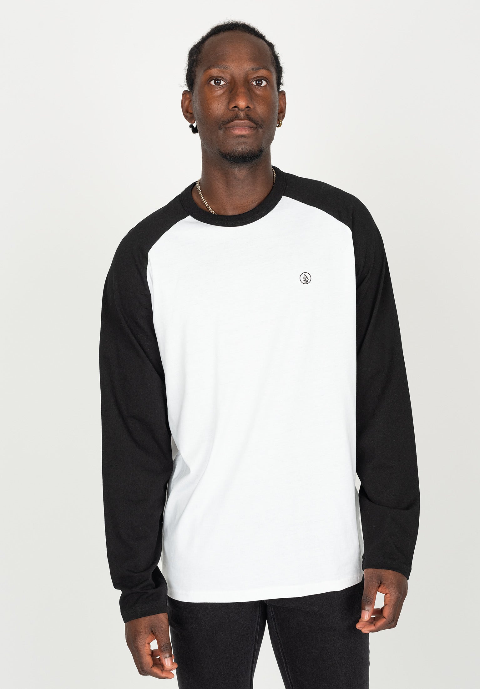 Pen Volcom T shirt manches longues en black pour Homme TITUS