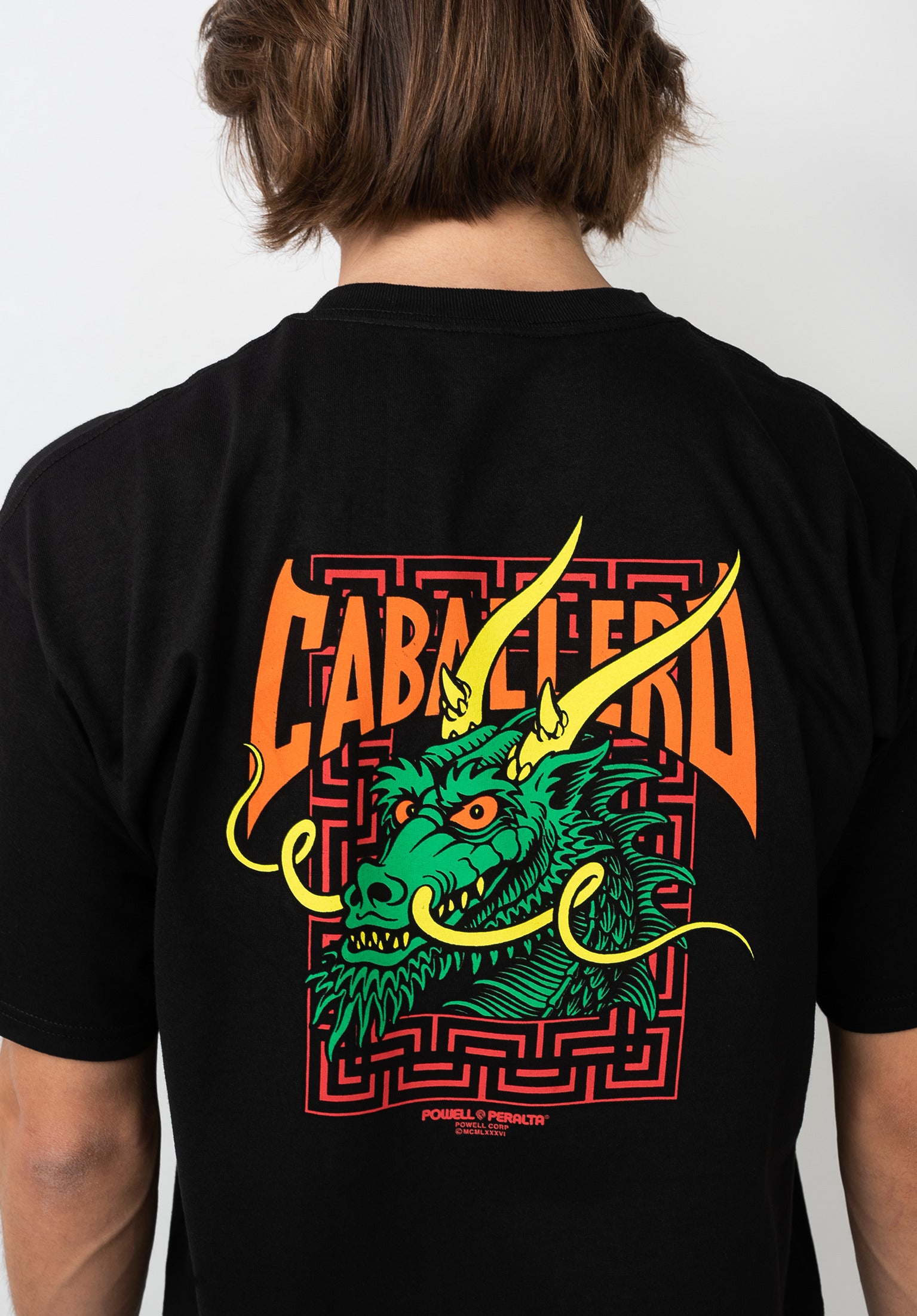 Caballero Street Dragon II Powell-Peralta T-Shirt in black for men
