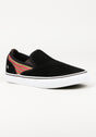 Wino G6 Slip-on x Brandon Hoban black-olive-red Vorderansicht