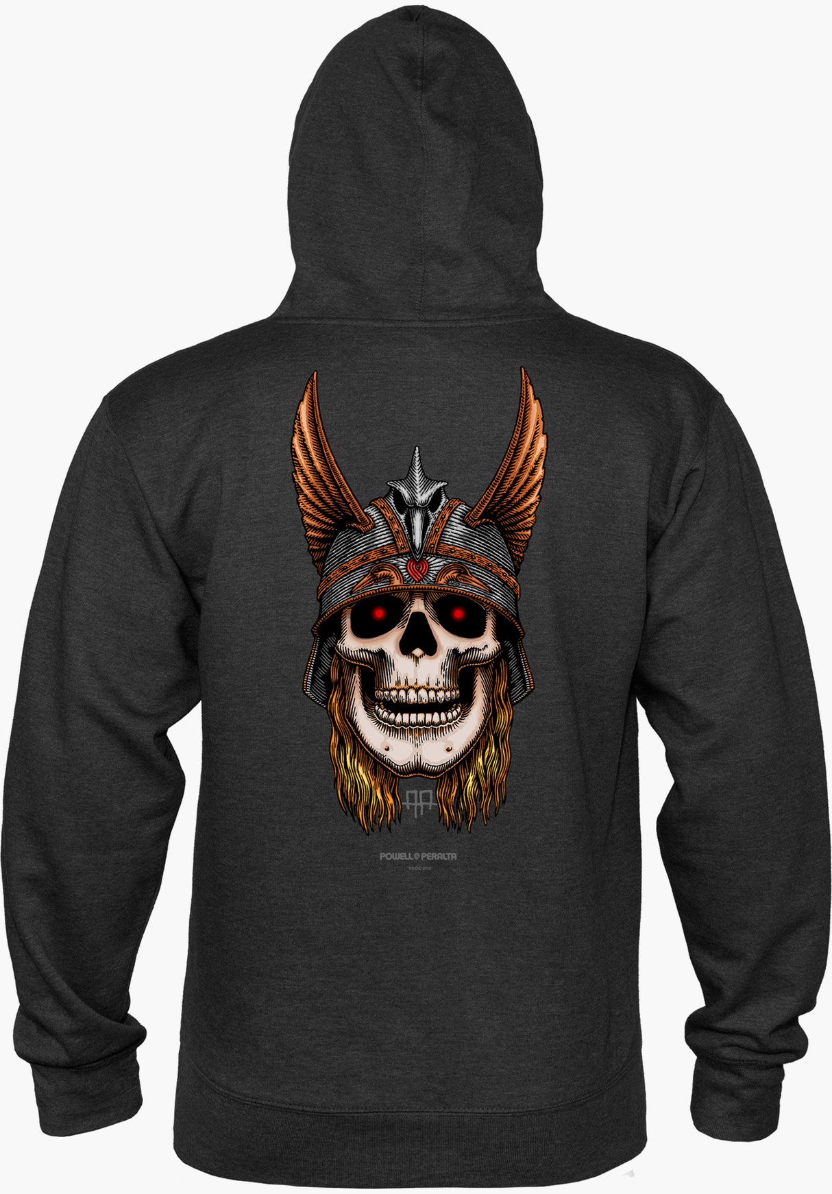 Andy Anderson Skull charcoalheather Rückenansicht