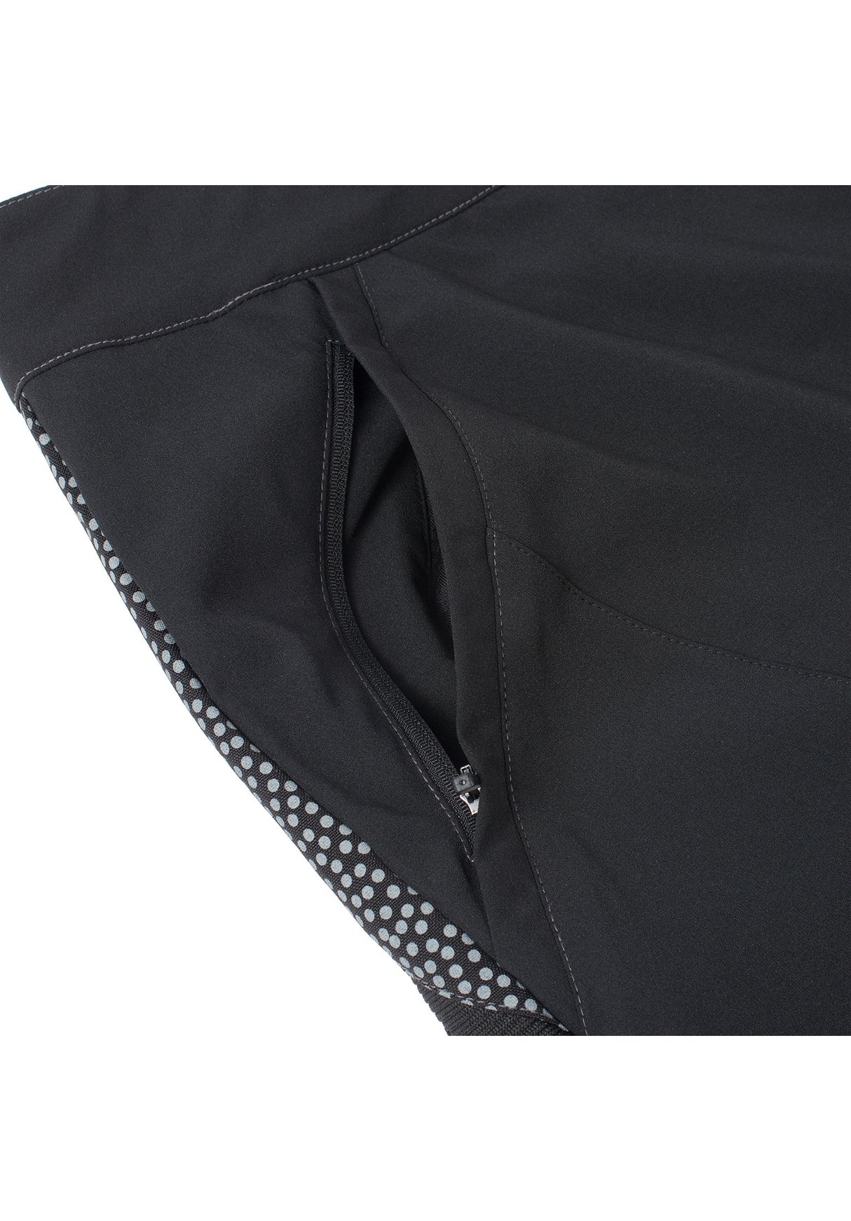 MJ1 Bike Shorts black-blue Close-Up2