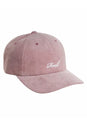Single Script Cap silverpink-cord Vorderansicht