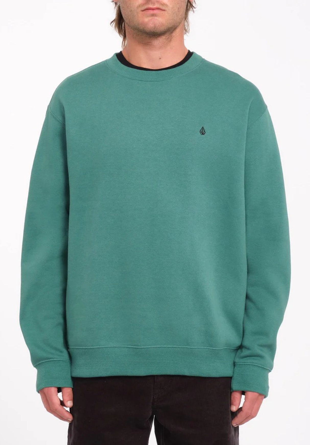 Single Stone Crew seagreen Vorderansicht