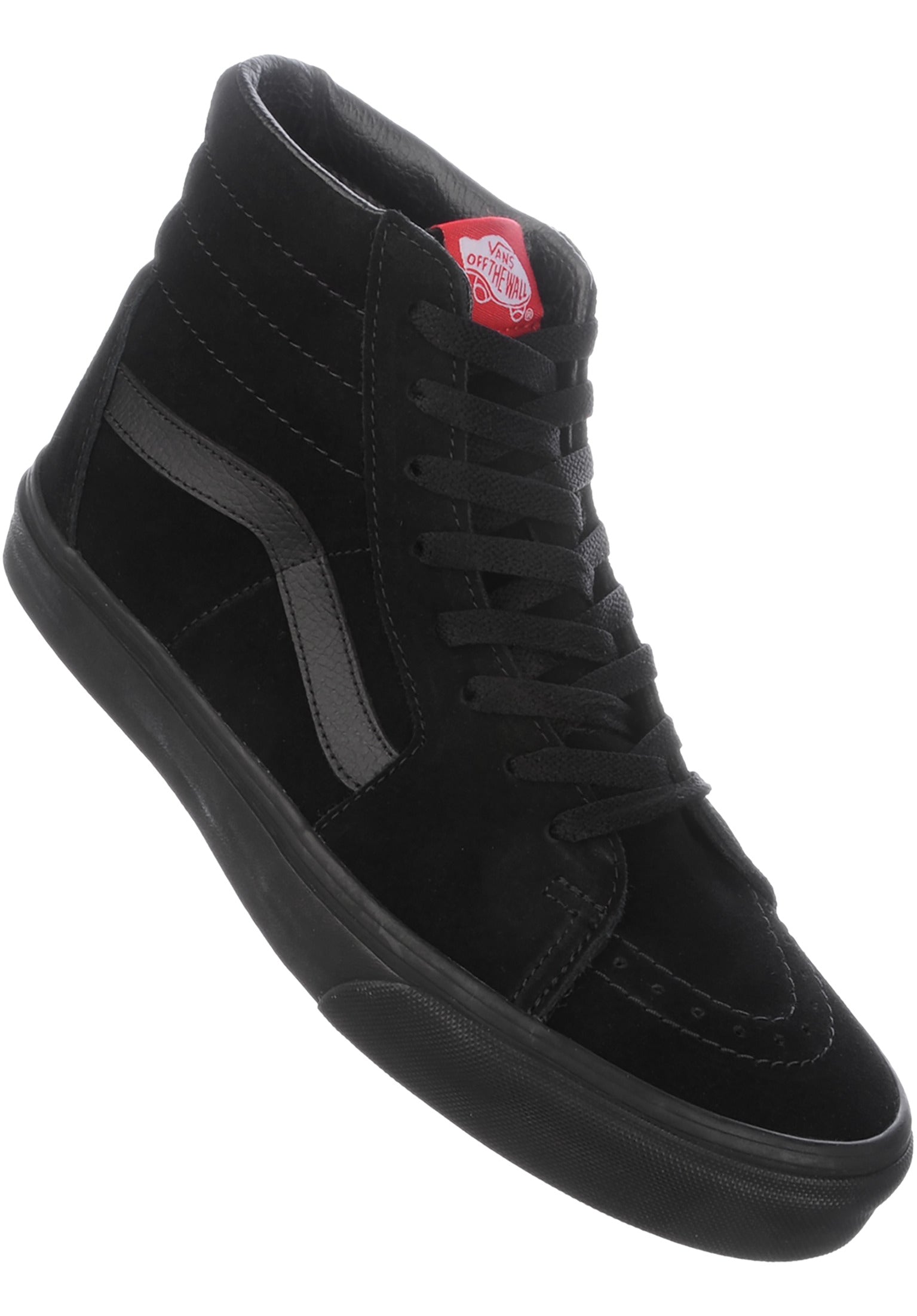 Sk8-Hi Vans Mens Shoes in black-black for men – TITUS