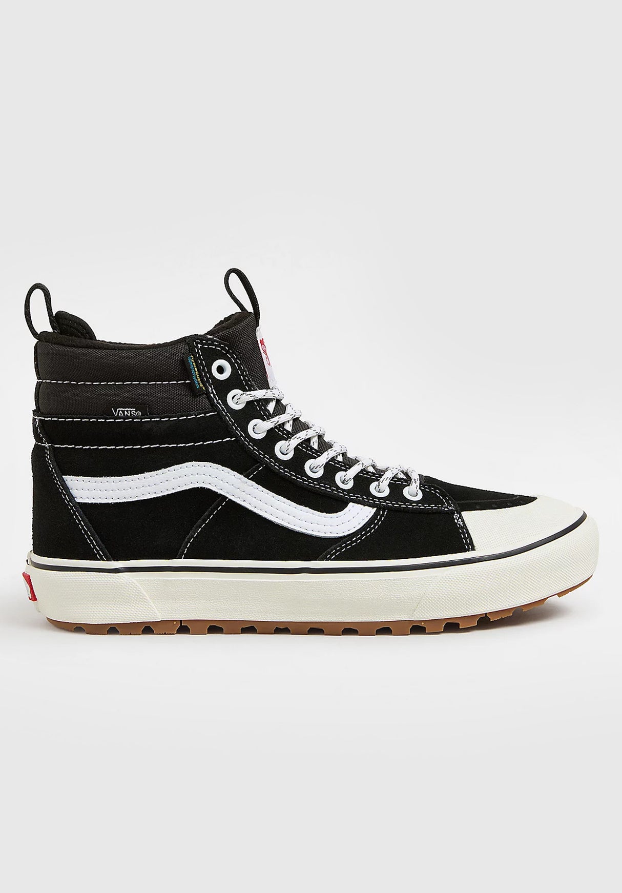 Sk8-Hi MTE Waterproof Vans Mens Shoes in black-truewhite for men