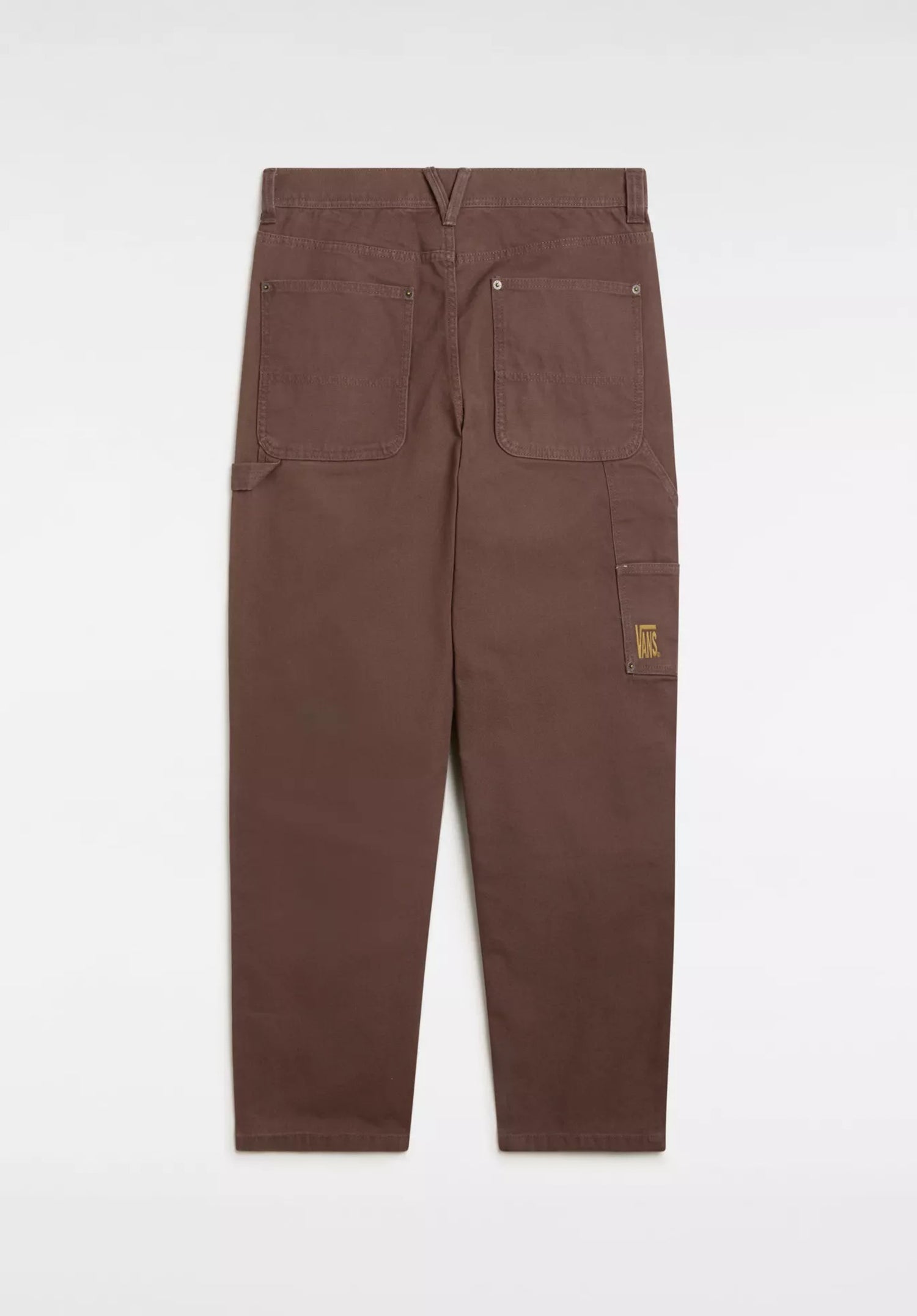 Skate Drill Chore AVE Loose Carp Pant chocolatebrown Rueckenansicht Zoom Image