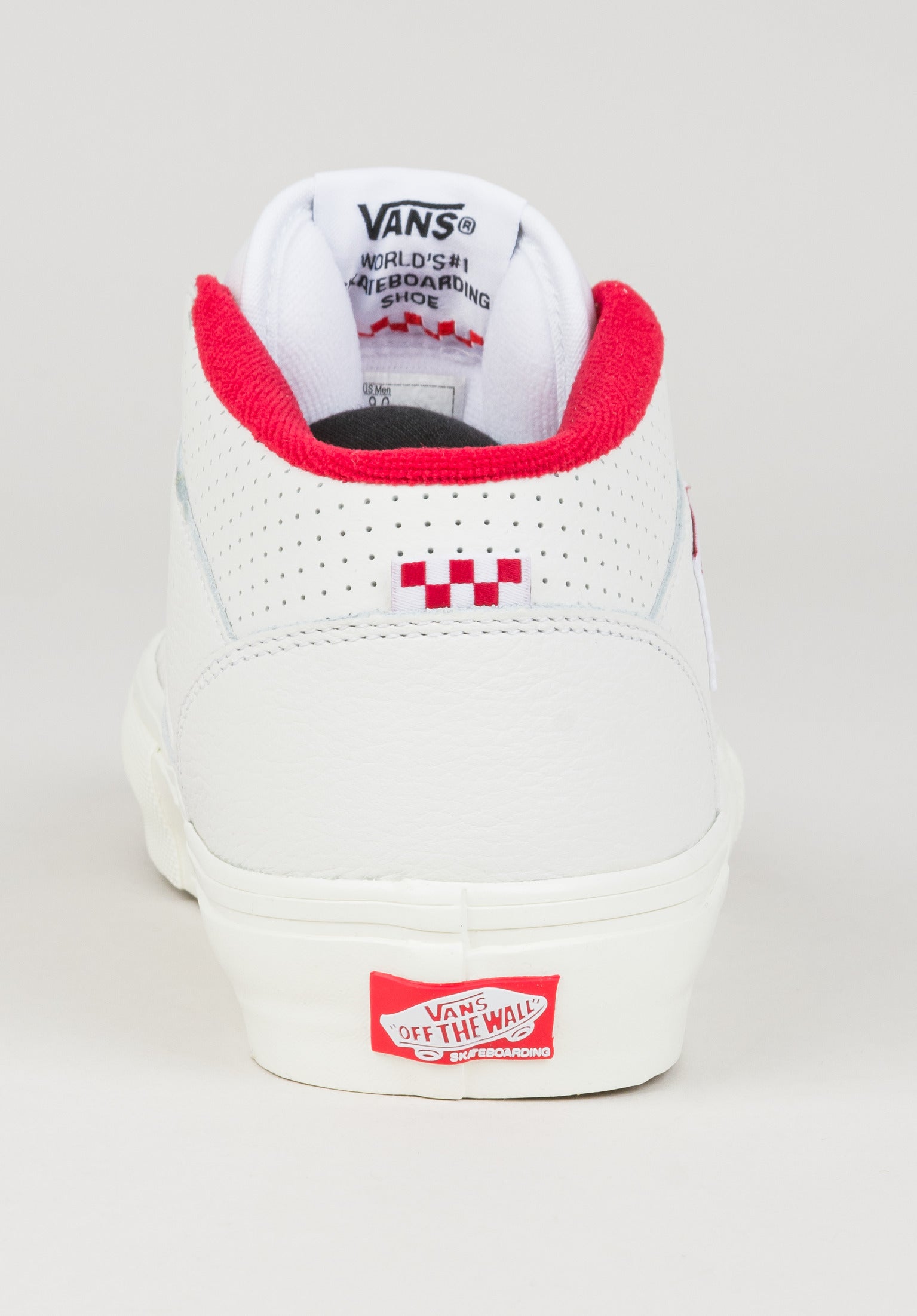Skate Half Cab Vans Scarpe da uomo in vintagesport white red per c TITUS