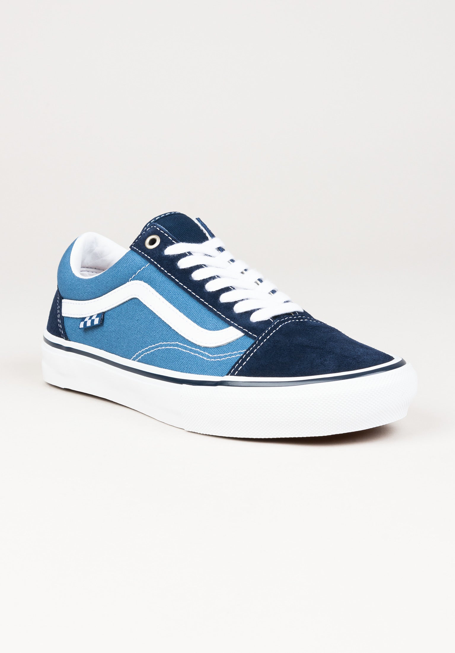 Skate Old Skool Vans Mens Shoes in navy-white for men – TITUS
