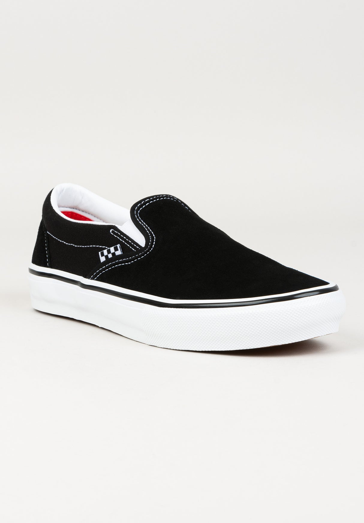 Skate Slip-On Vans Chaussures Homme en black-white pour hommes – TITUS