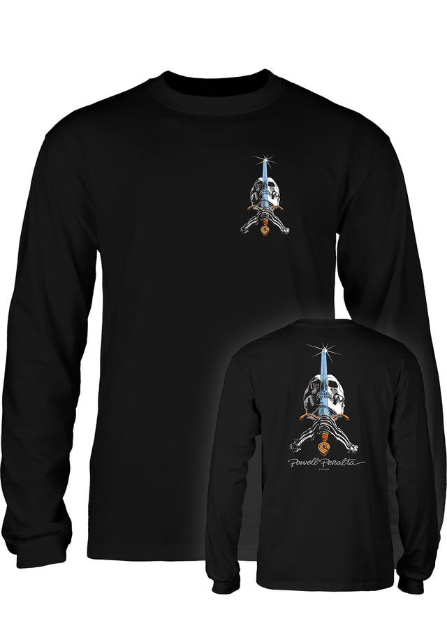 Skull & Sword black Vorderansicht