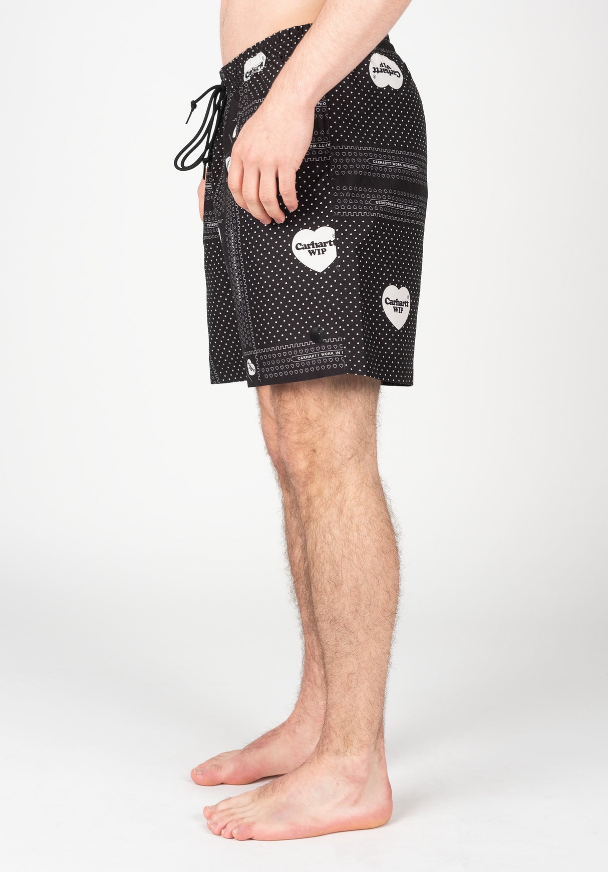 Slater Swim Trunks heartbandanaprint-black Rueckenansicht